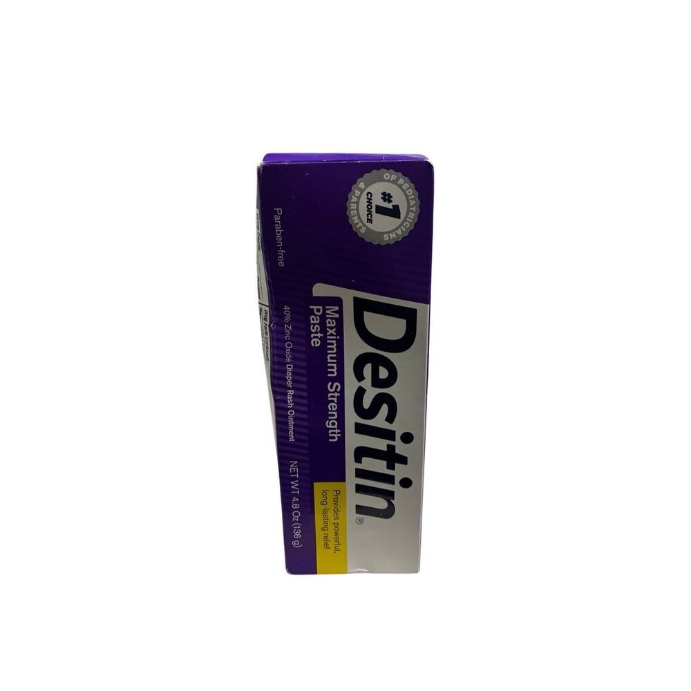 Desitin Maximum‎ Strength Rash Paste 4.8 oz 40% Zinc Oxide